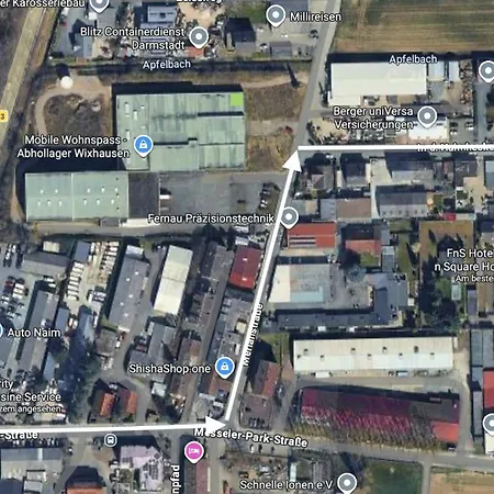 Lejlighedshotel Fair N Square 24 Stunden Self-check In Darmstadt