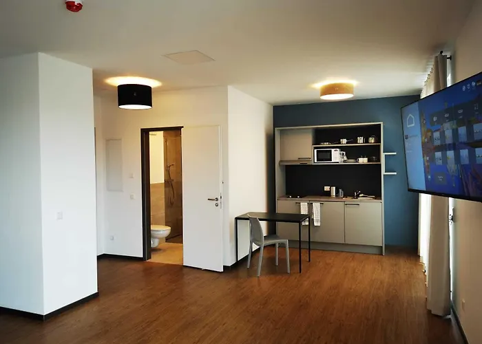 Aparthotel Fair N Square 24 Stunden Self-check In Darmstadt